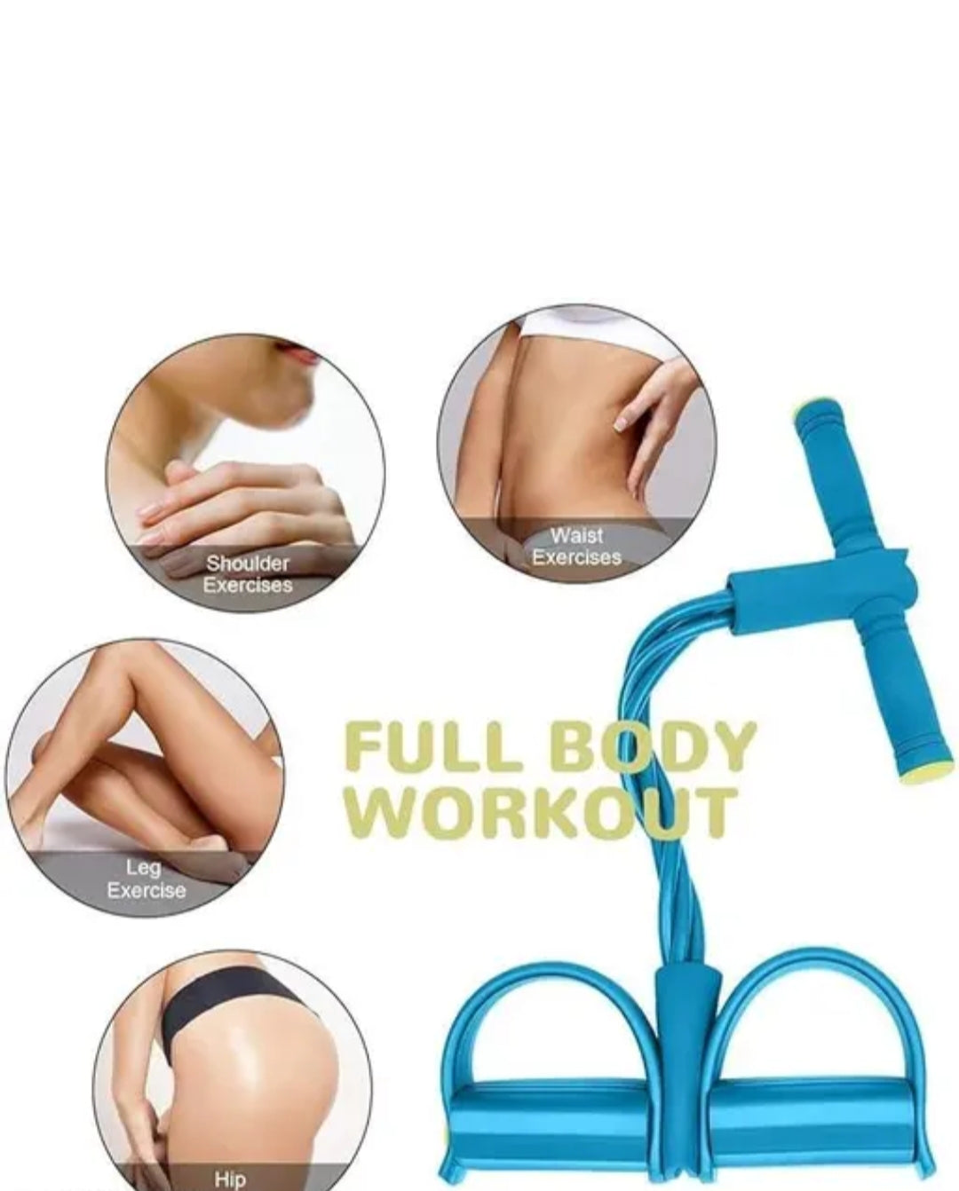 Exerciser, Fitness and Pedal 4-Tube
Yoga Professional Pull Reducer.